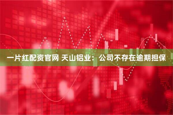 一片红配资官网 天山铝业：公司不存在逾期担保